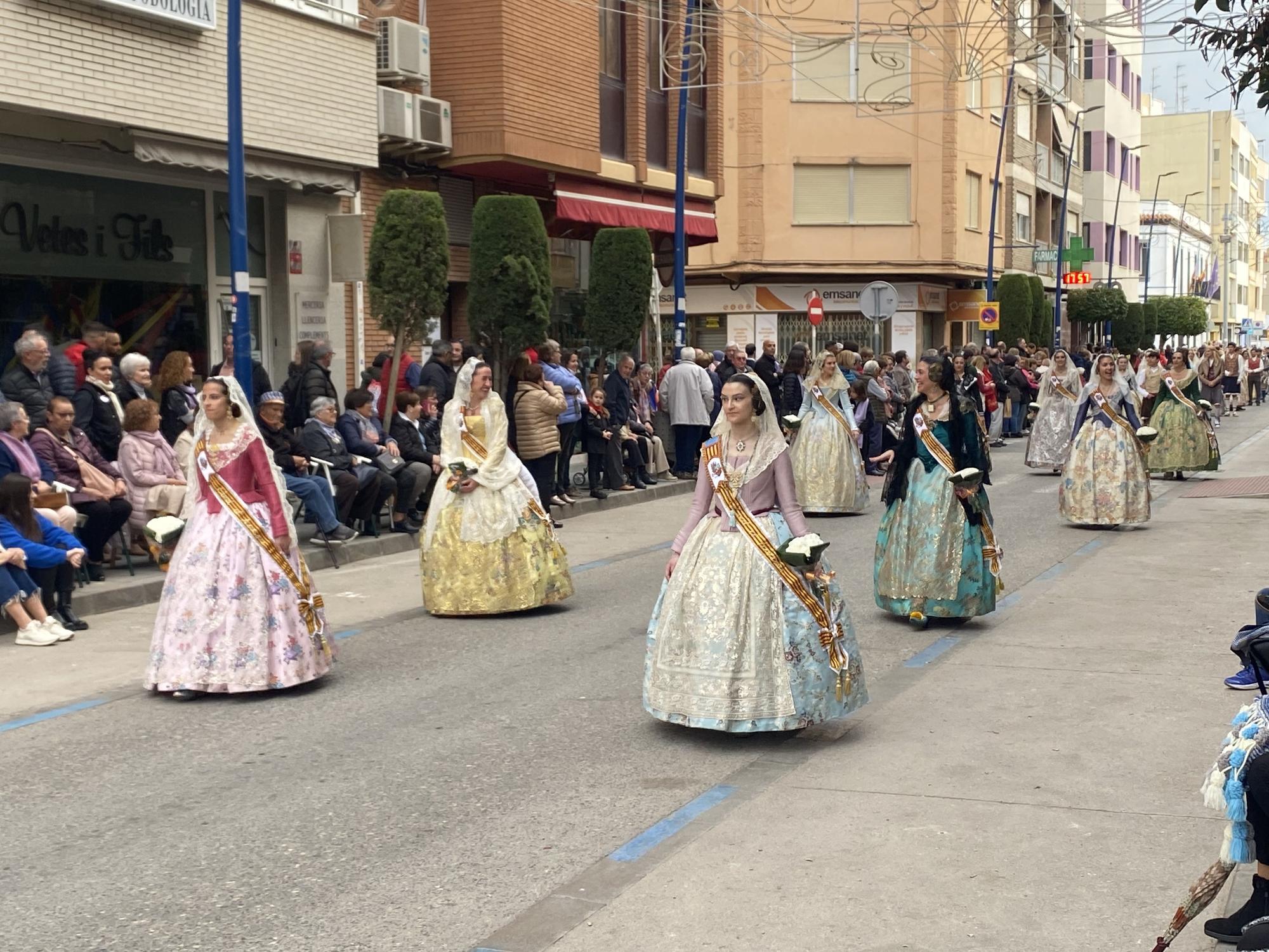 Las mejores imágenes de la ofrenda floral a la Mare de Déu de la Mar en Benicarlò