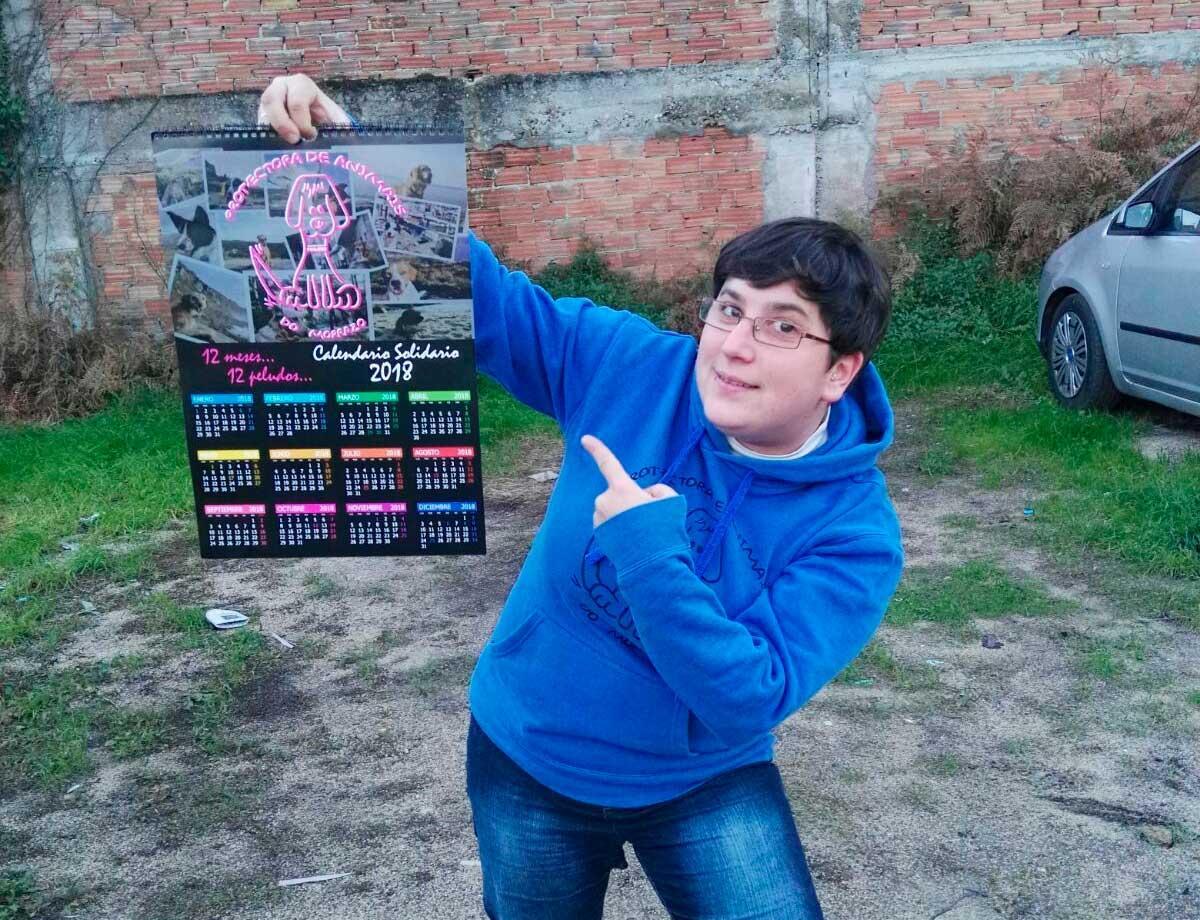 Lorena Gago - Protectora Morrazo en una foto de 2018