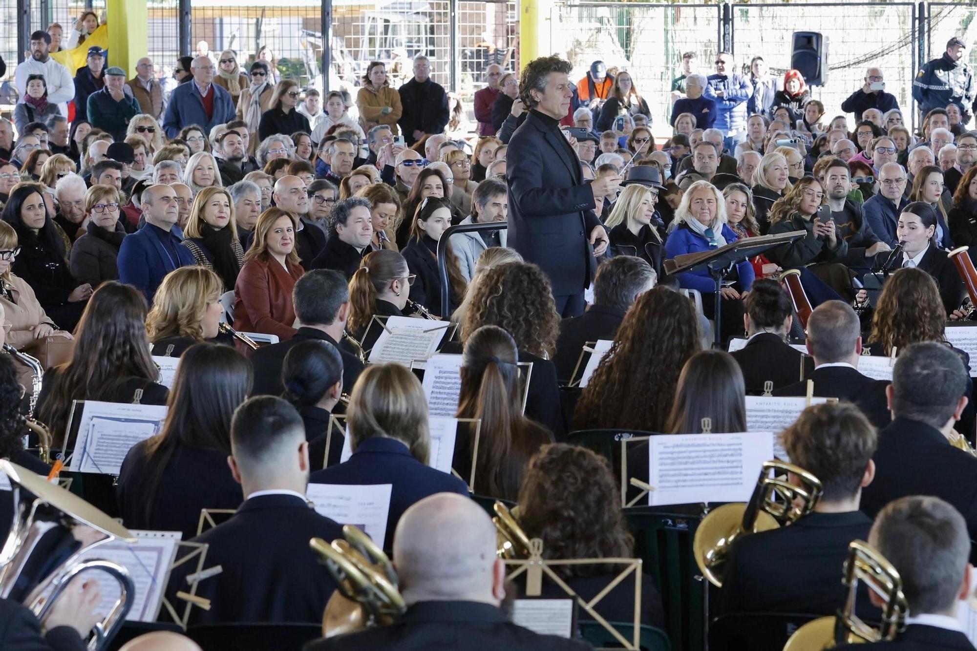 Dudamel vuelve a dirigir bandas de música en Castellar-l'Oliveral