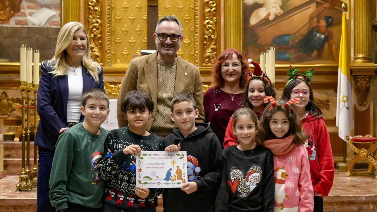 Móstoles reúne a 25 colegios e institutos en la XV Muestra de Belenes, con triunfo del colegio Andrés Torrejón.