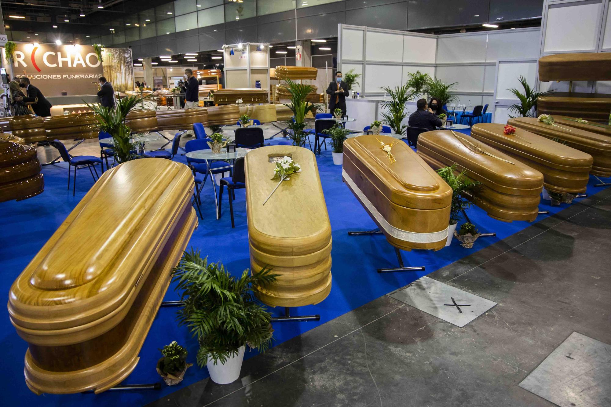 Funermostra, el escaparate del negocio del descanso eterno