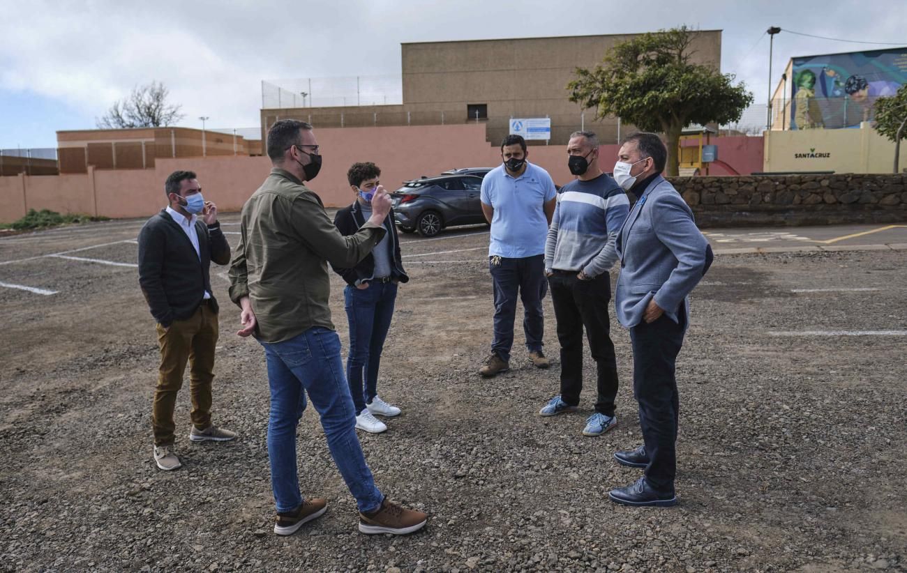 Visita en el Suroeste (Llano del Moro, alcaldes Santa Cruz y de El Rosario)