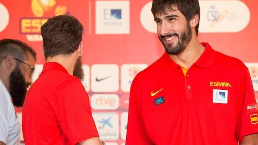 Dani Díez, en la concentración de la Selección Española que arrancó el pasado viernes en Madrid.