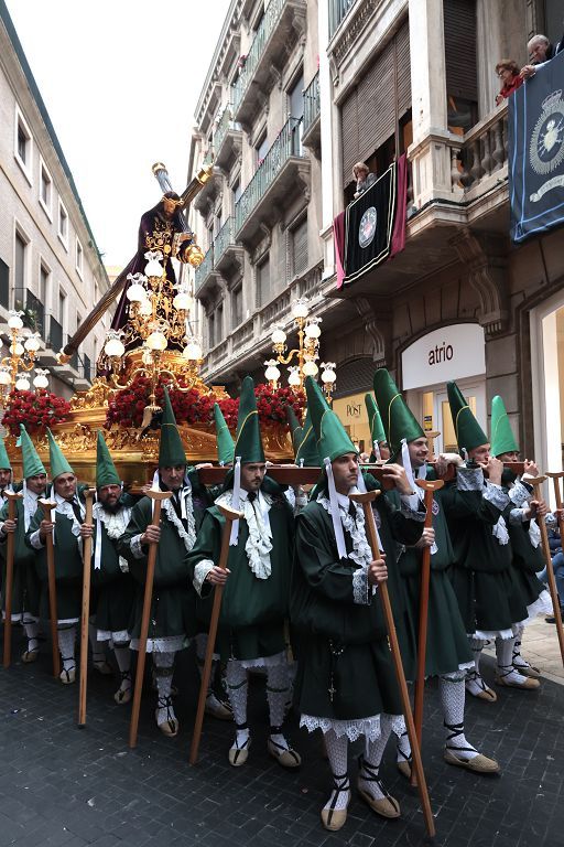 Así fue la procesión de la Esperanza este Domingo de Ramos en Murcia