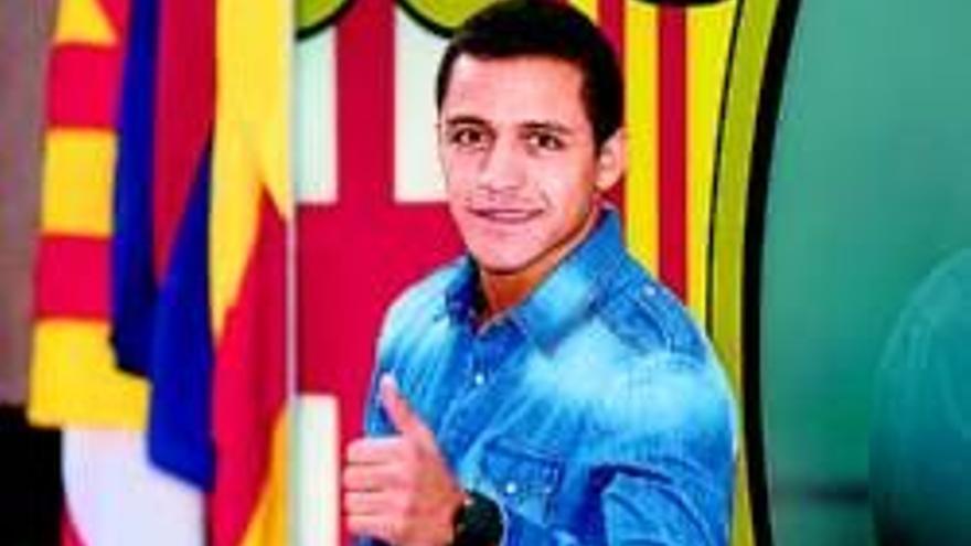 Alexis Sánchez llega y hoy será presentado oficialmente como nuevo jugador del Barcelona