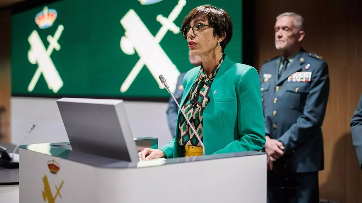 Dimite la directora general de la Guardia Civil tras la imputación de su marido en un caso de malversación