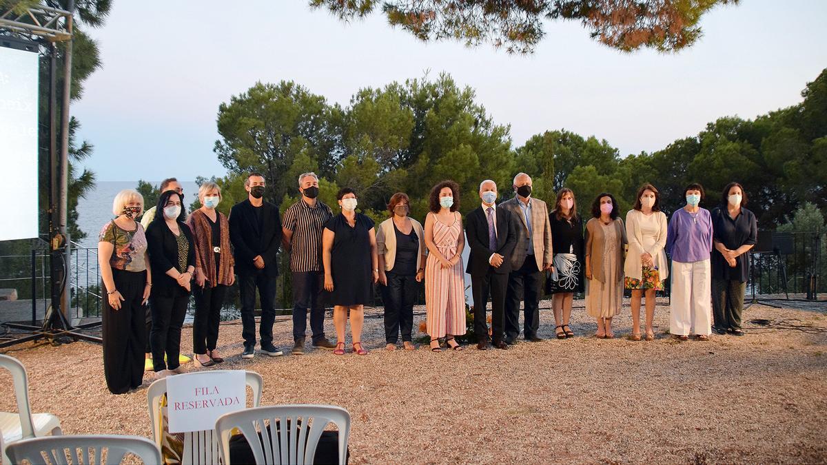 Foto de familia acto centenario Carmelina Sanchez-Cutillas.