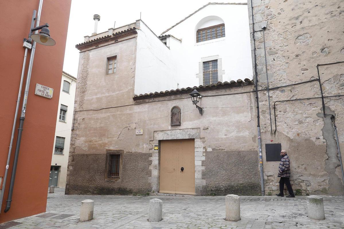 L'entrada al convent de les Caputxines.