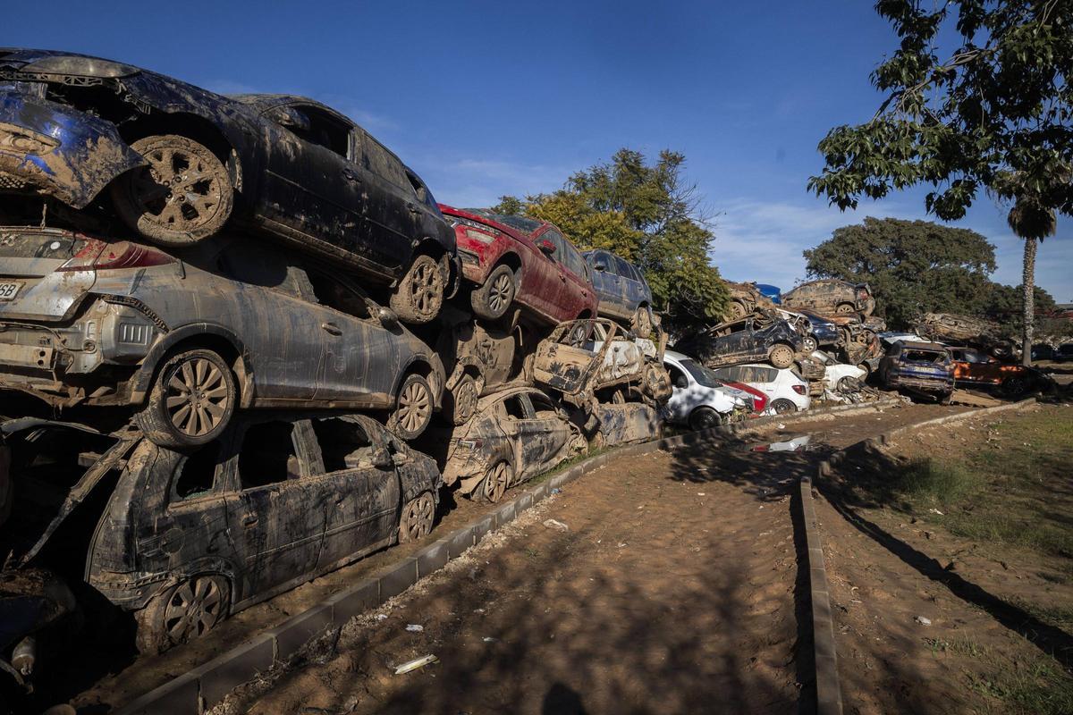 Imagen de archivo de los polígonos de Paiporta meses después de la dana