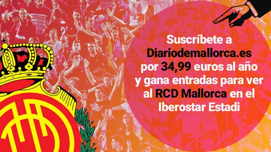Suscríbete a Diario de Mallorca y gana entradas para ver al RCD Mallorca
