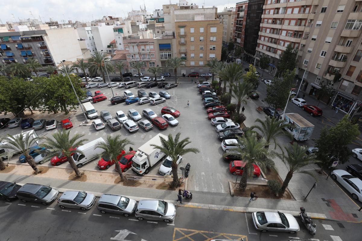 Solar donde se construirá el centro sociocultural de Jayton