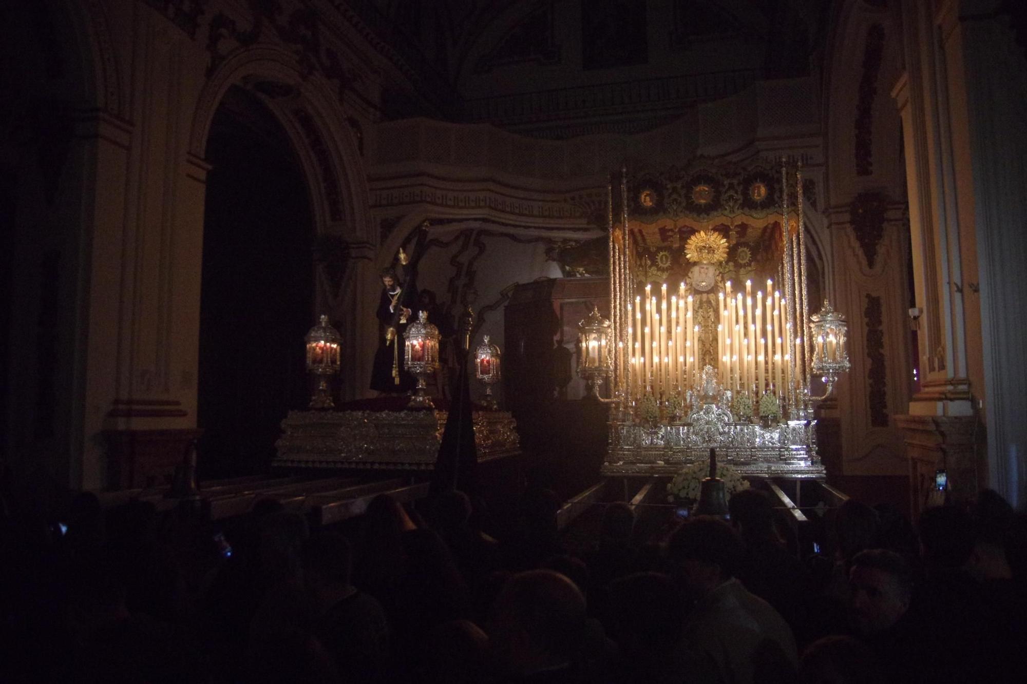 Pasión suspendió su procesión ante el riesgo de lluvia en este Lunes Santo de 2024.