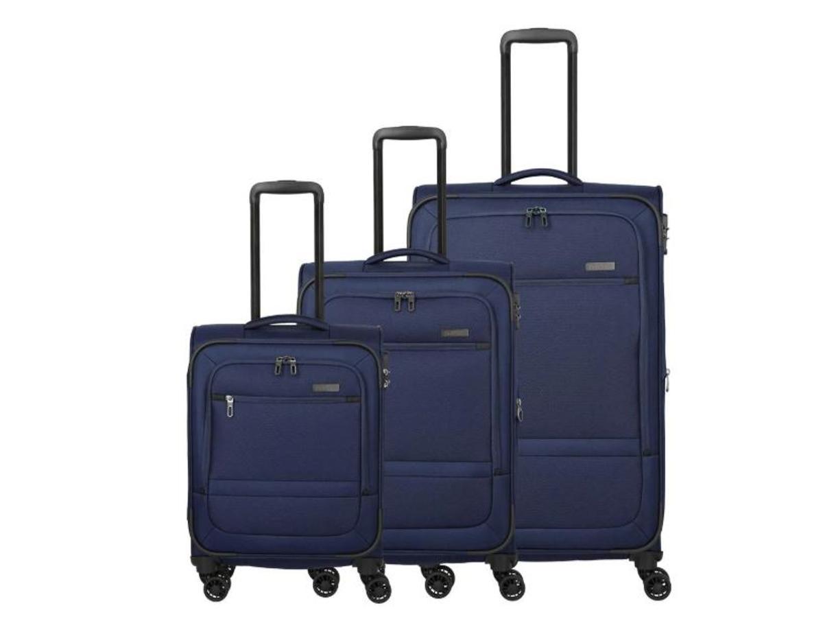 Mañana se esperan colas kilométricas en Lidl para conseguir el set de 3 maletas blandas más barato de mercado: trolley de cabina, tamaño medio y maleta grande