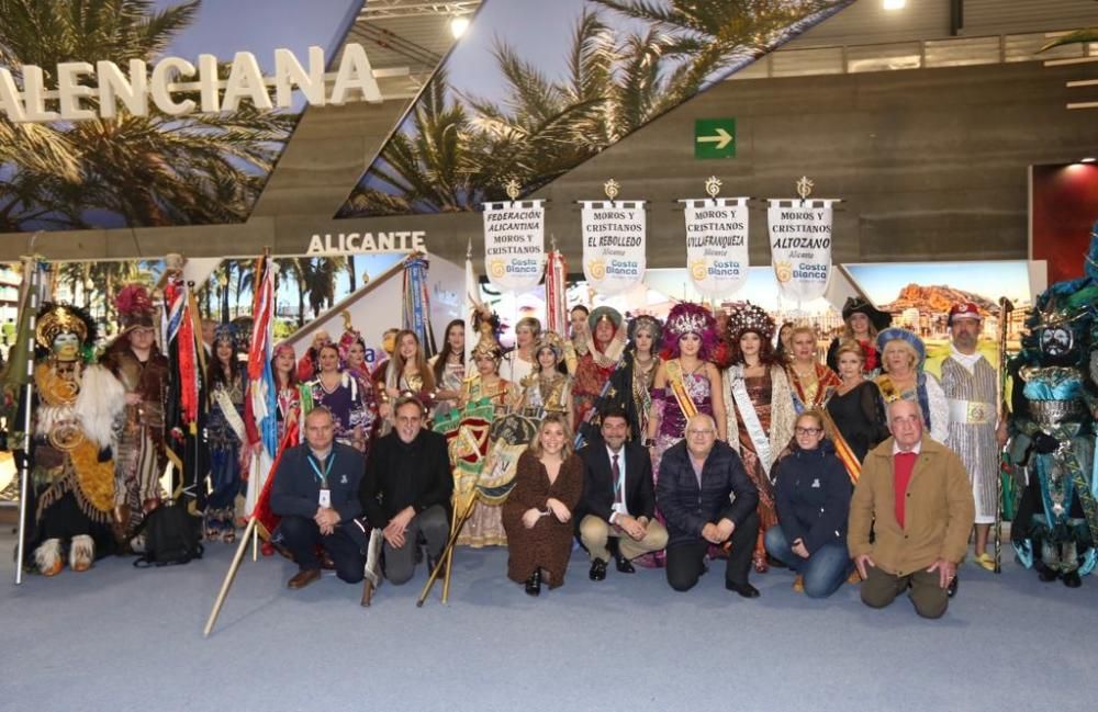 La Federación de Moros y Cristianos de Alicante lleva la fiesta a Madrid.