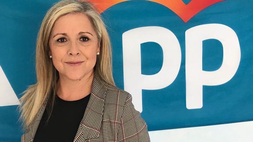 Ana Marhuenda, portavoz del grupo municipal del PP en Monóvar.