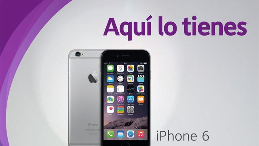 Consigue un iPhone 6 por contratar ONO