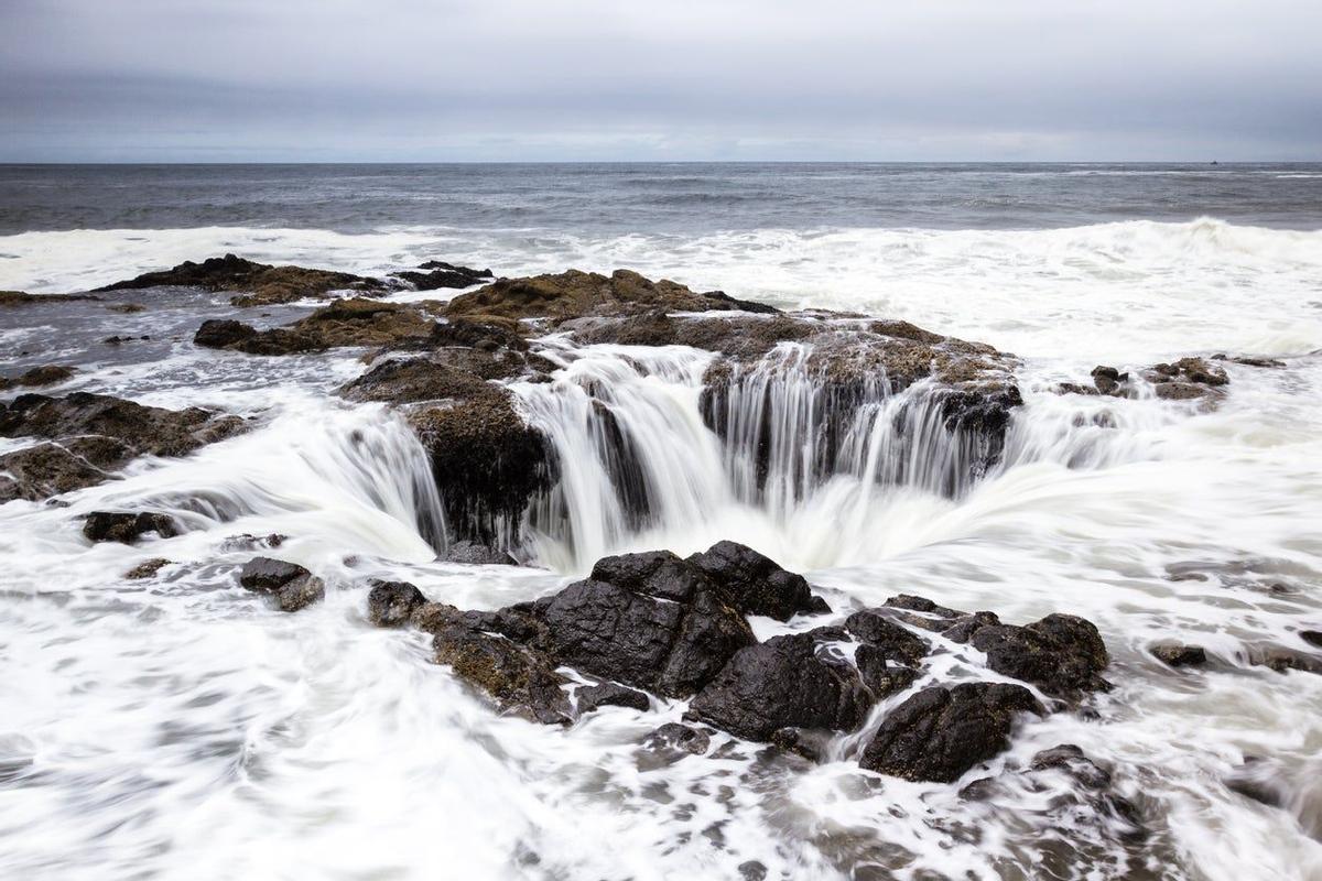 Así se ve el Pozo de Thor, en Oregon