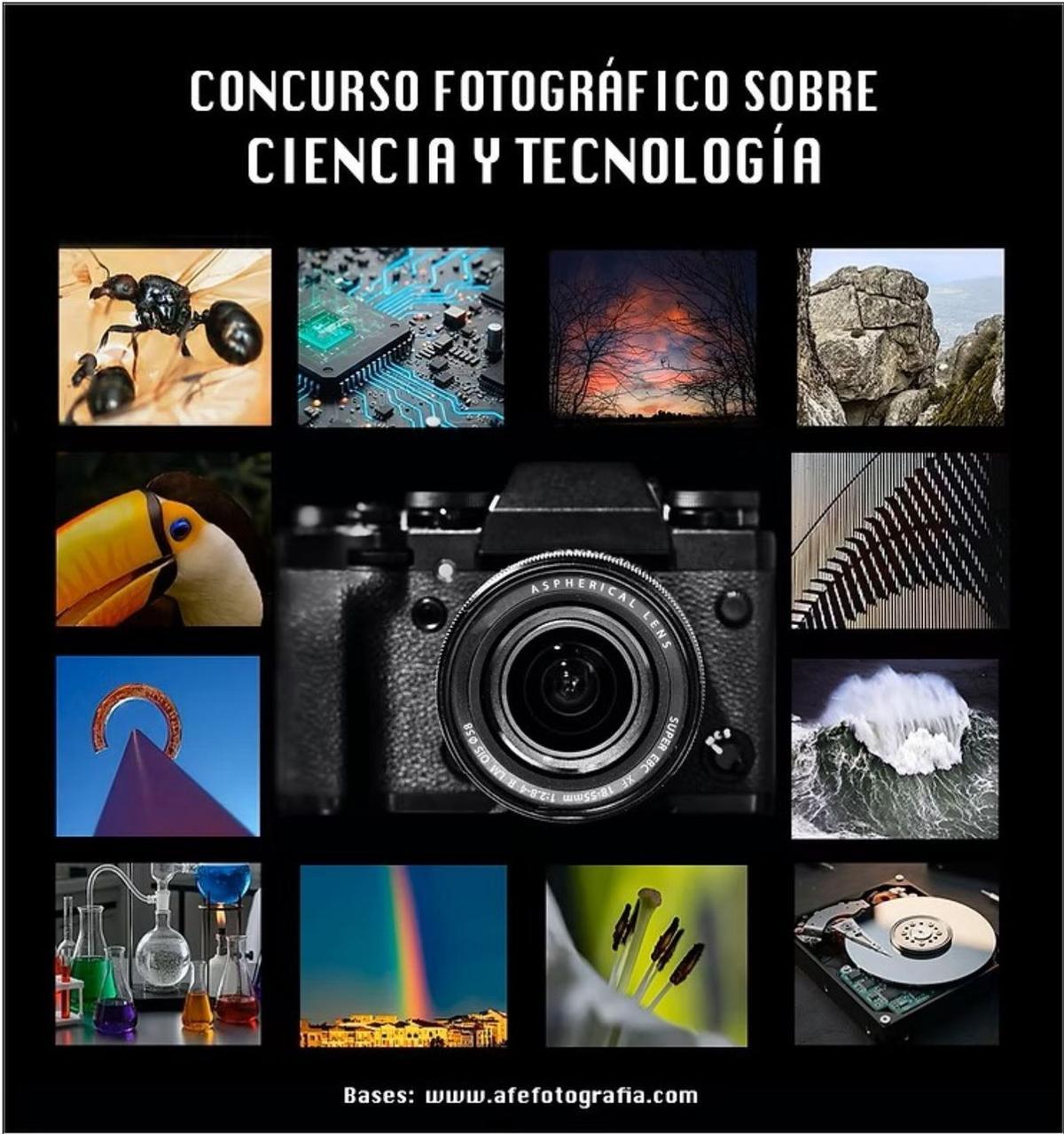 El cartel del concurso fotográfico.
