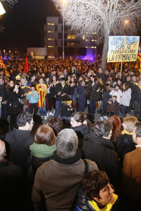 Manifestació a Girona del 21 de febrer.