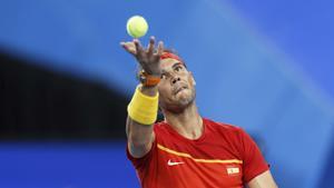 Rafael Nadal, en su victoria.