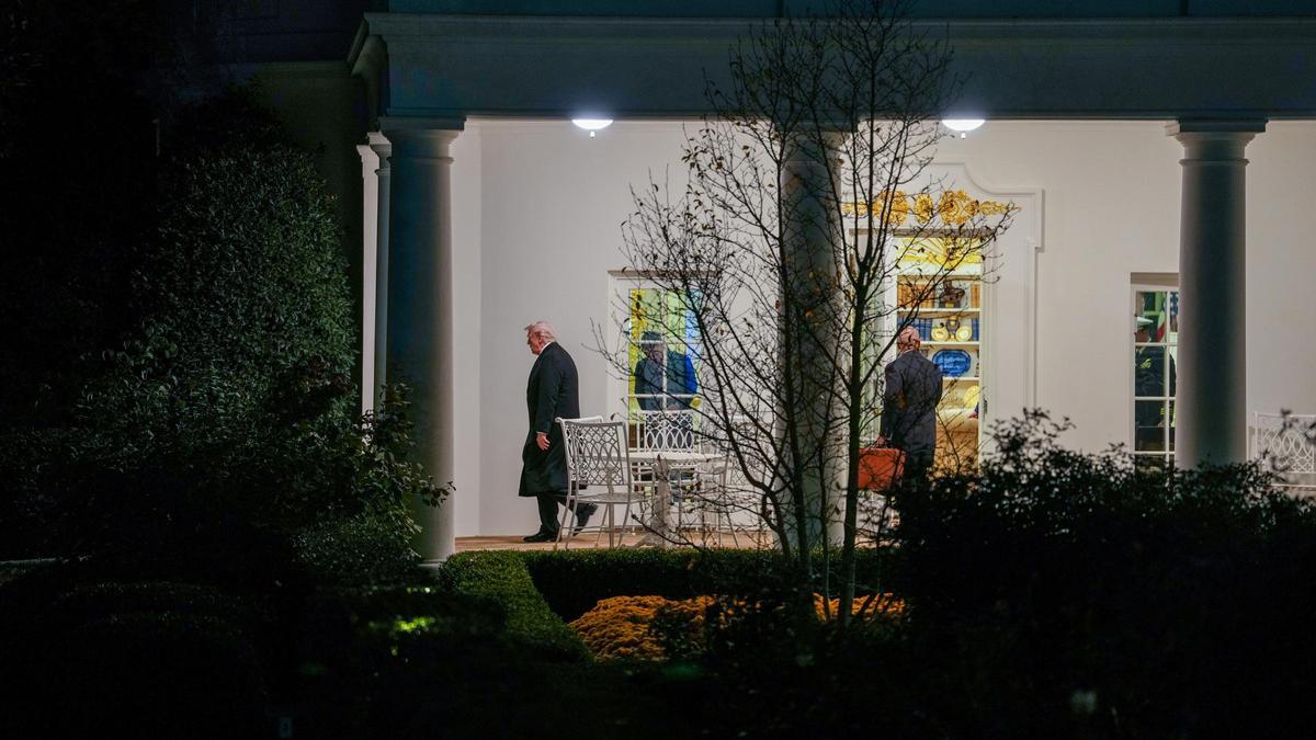 El presidente de EEUU, Donald Trump