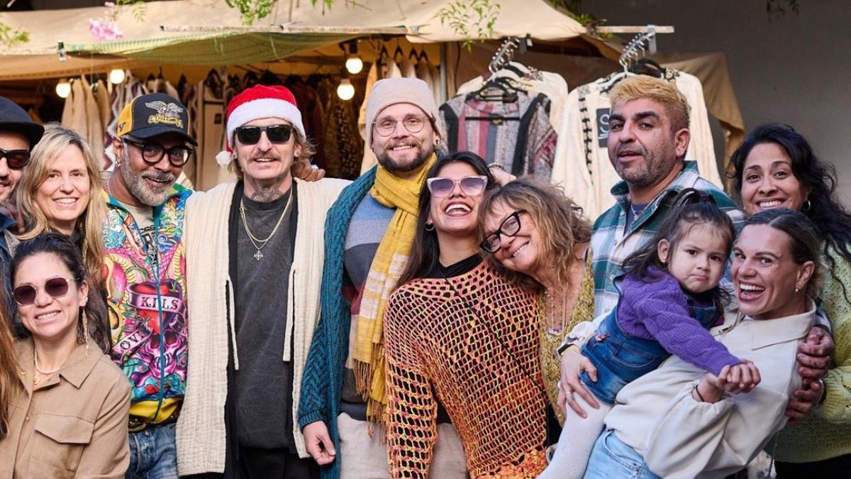 Algunos de los vendedores de este invierno en Las Dalias Ibiza