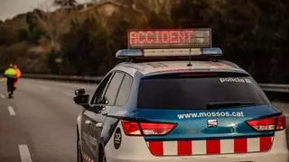 Dos ferits lleus en un accident amb tres vehicles implicats a l'N-260 a Navata