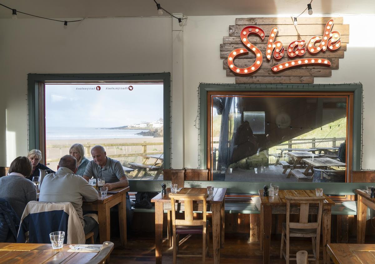 Harry’s Shack, en Portstewart.