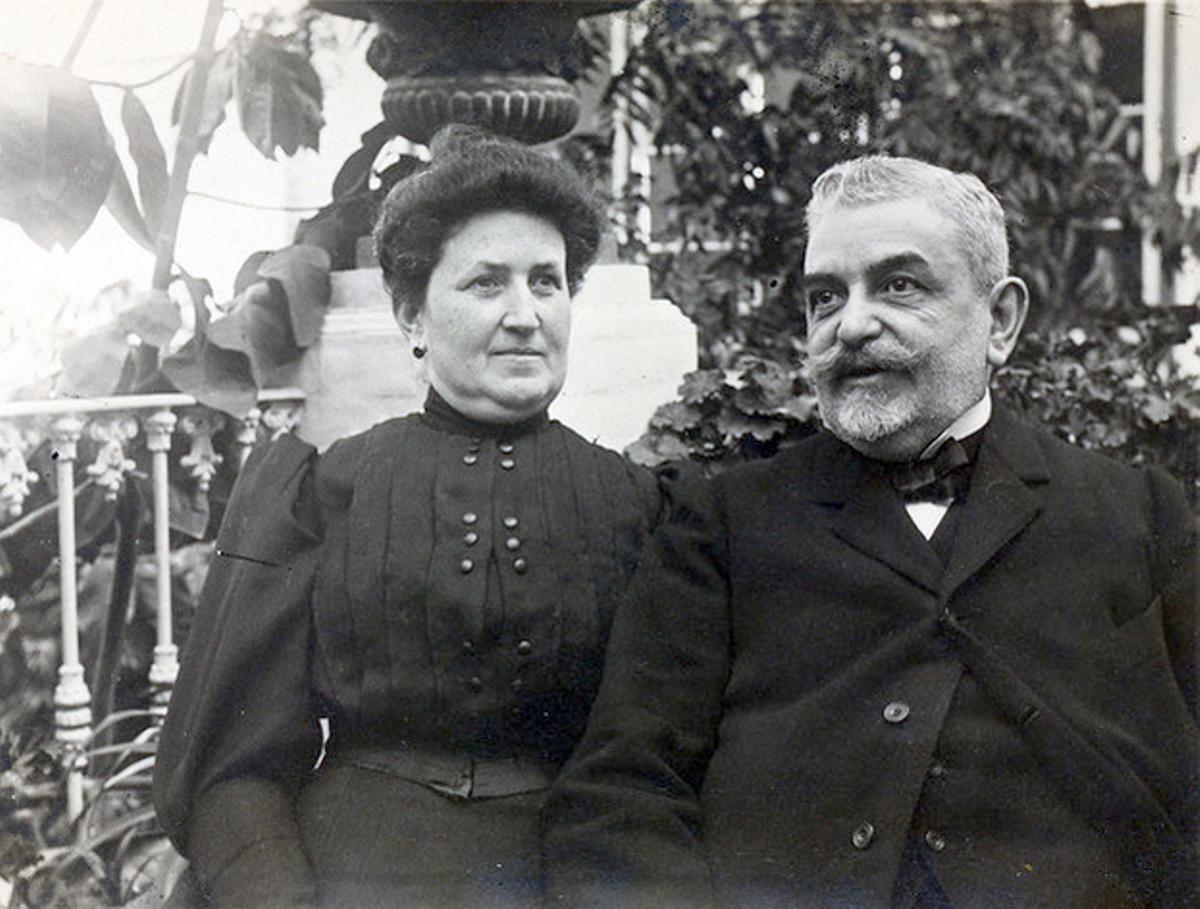 Enrique Ramos Marín y su mujer Carmen Puente Mendigorri.