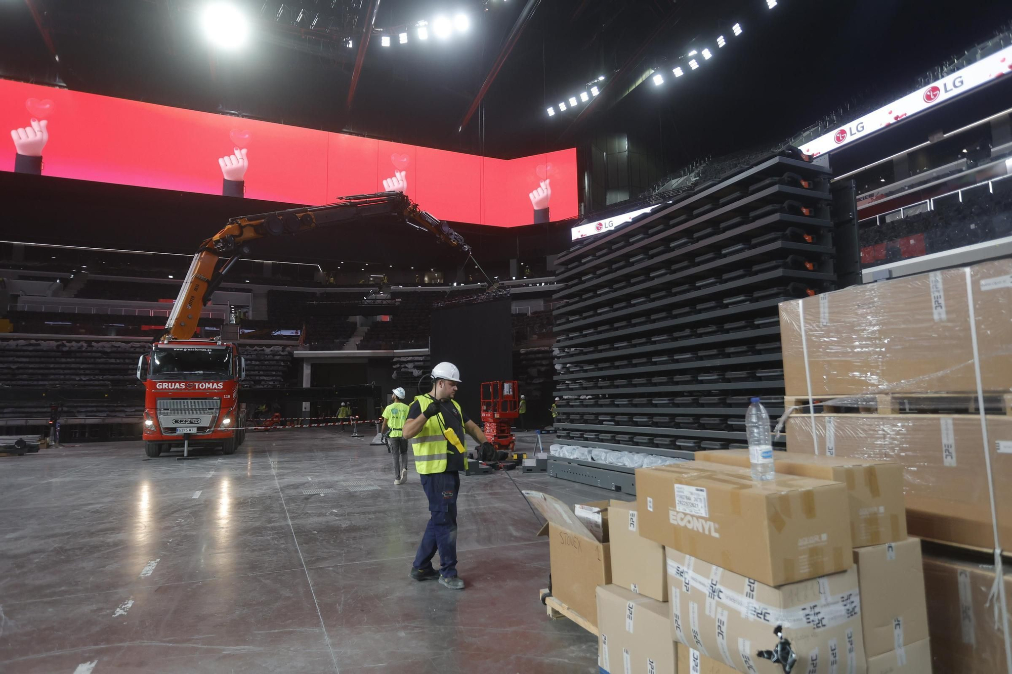 Obras del Roig Arena: Presentación del proyecto de innovación tecnológica