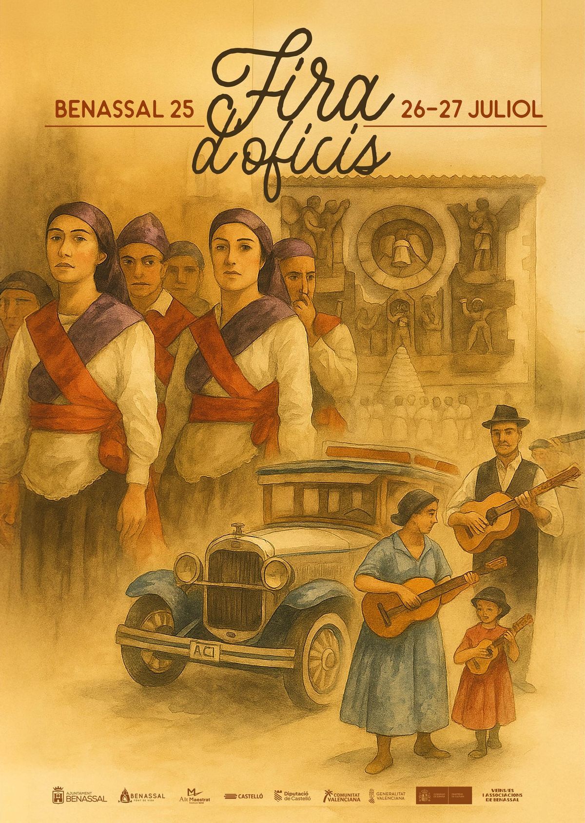 Cartel de la edición de este año de la Fira d'Oficis.