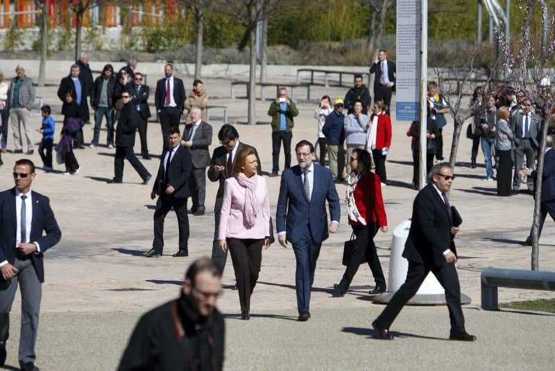 Fotogalería de la visita de Rajoy a la ribera del Ebro