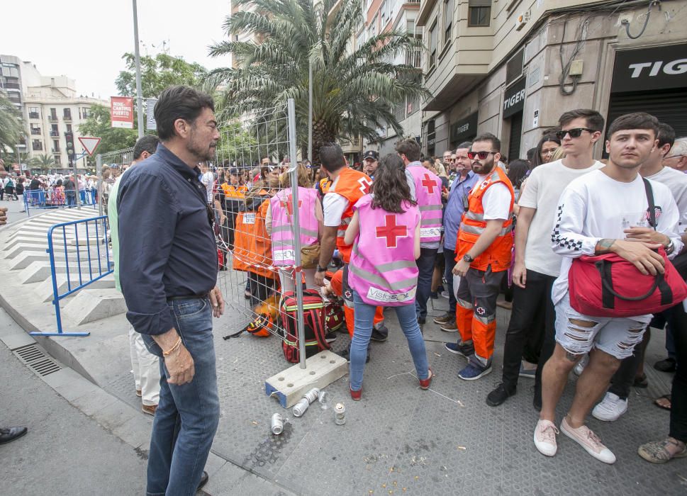 Hogueras 2018: Luceros retumba a la espera de "lo gordo".