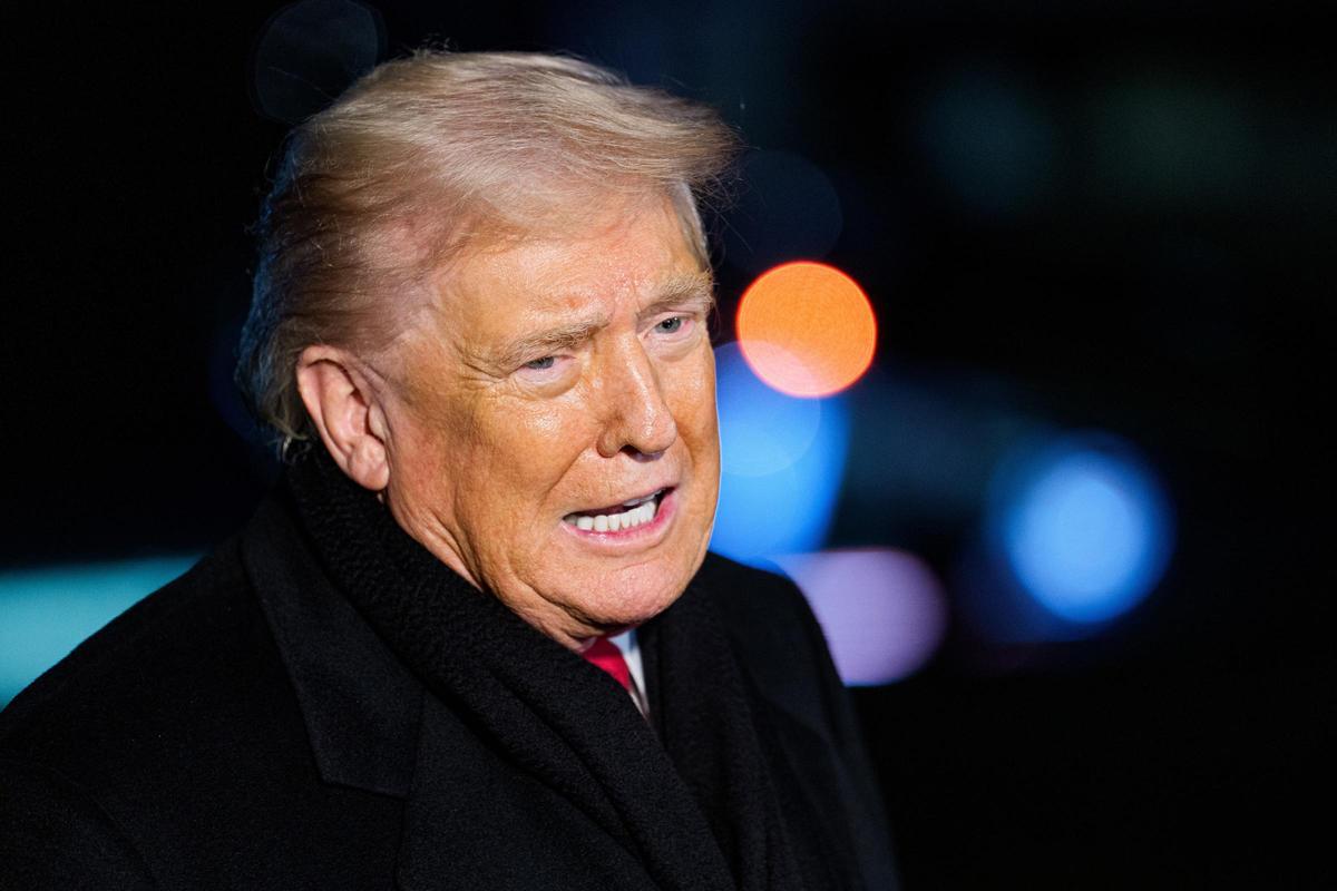 Trump fanfarroneja però no dispara