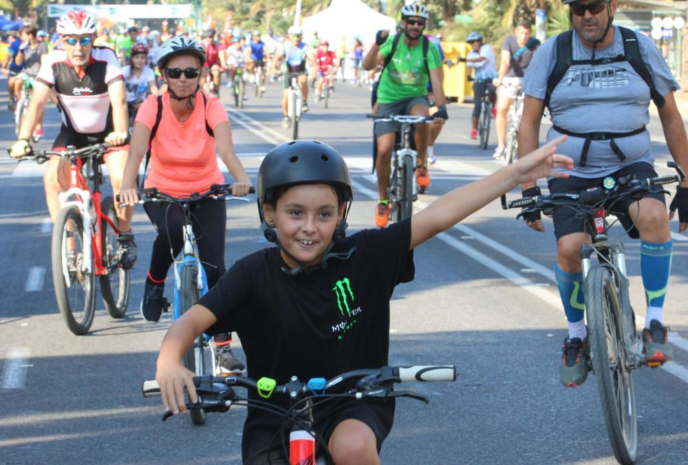 Día de la Bici en Málaga