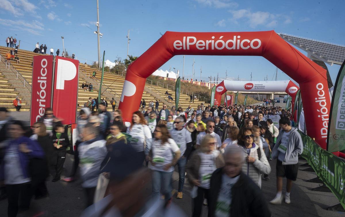 Barcelona corre contra el cáncer en el Fòrum