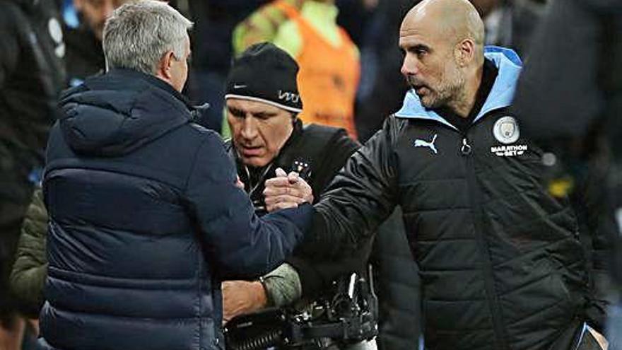 El Tottenham s&#039;imposa al City en un nou duel entre Mourinho i Pep Guardiola