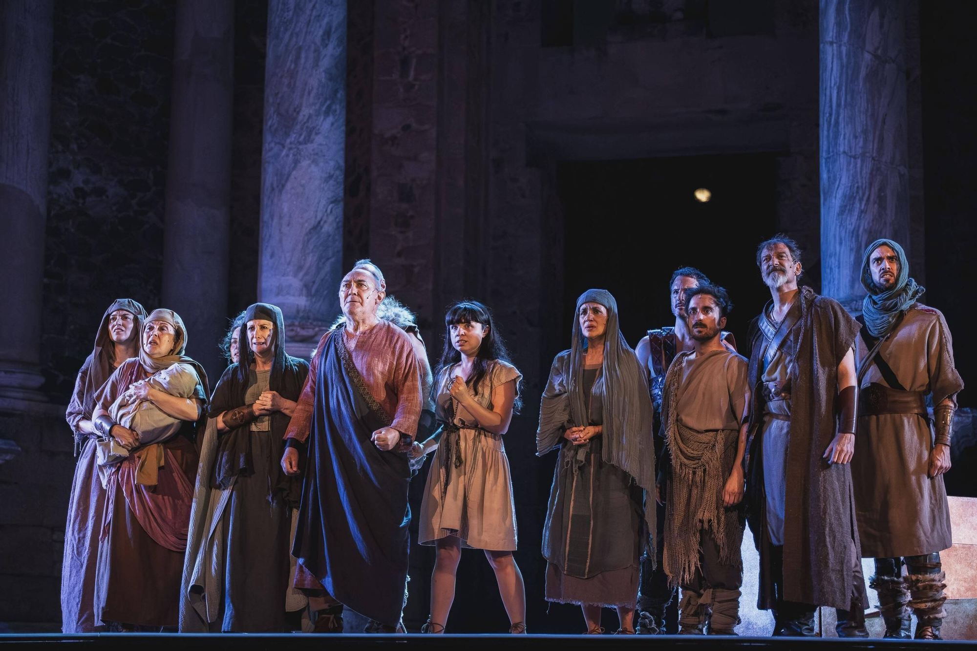 Fotogalería | El cerco de Numancia en el Teatro Romano de Mérida