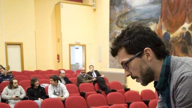 Pablo Bermejo, de CSC, en la Escuela Politécnica.