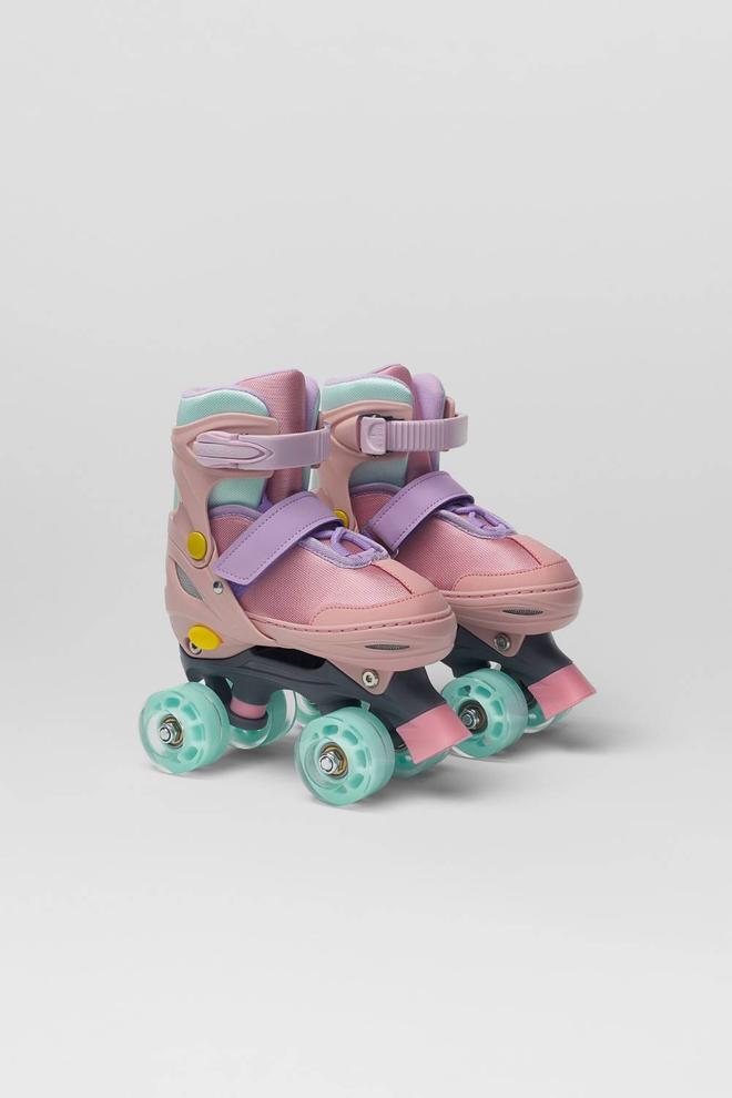 Los patines de colores pastel de Zara