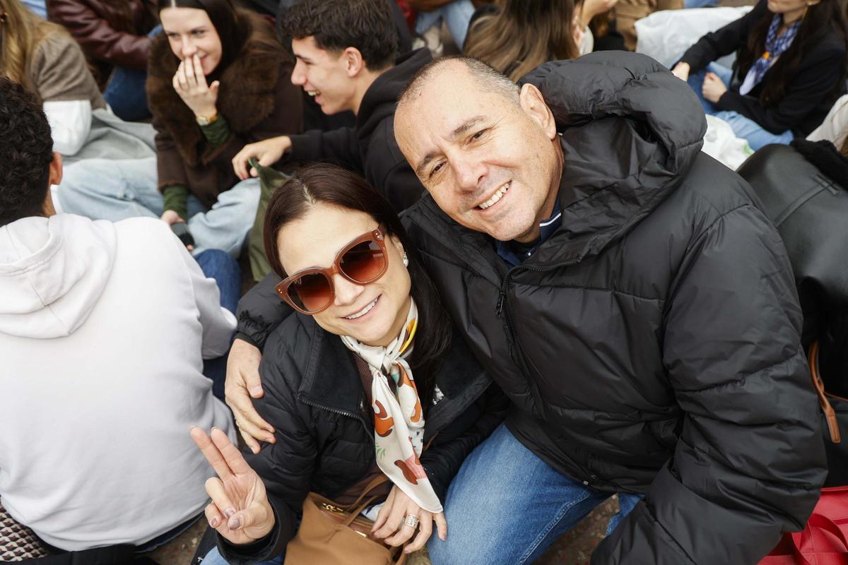 Búscate en la mascletà del 3 de marzo en la plaza del Ayuntamiento de València