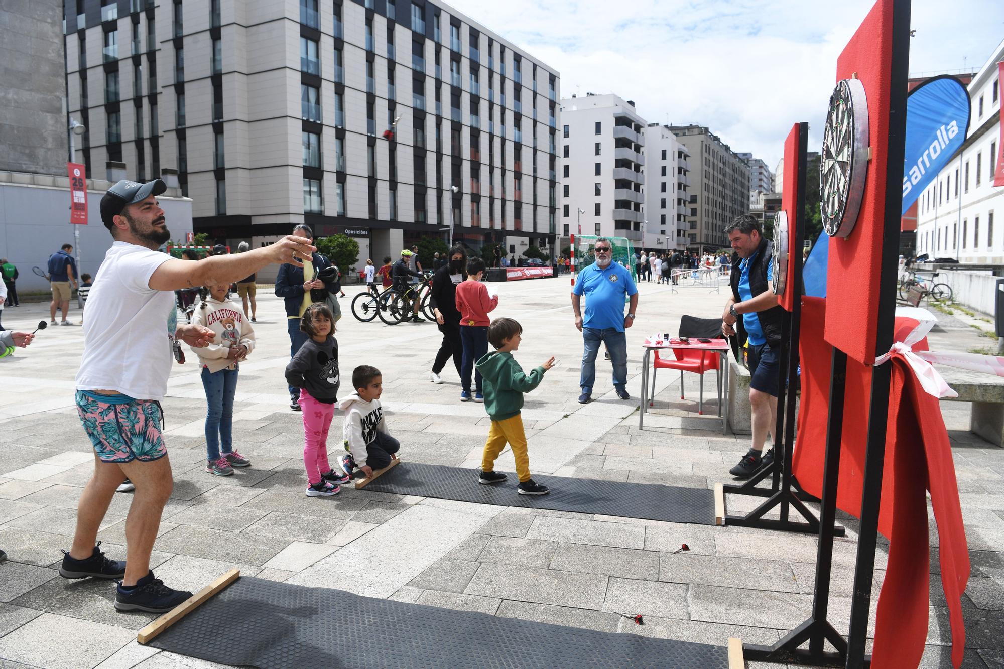 Día del Deporte en la calle de A Coruña