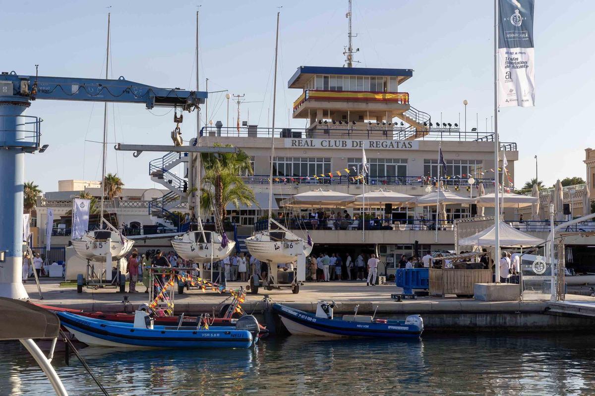 Imagen del RCRA en la fiesta de la Virgen del Carmen, el pasado verano.