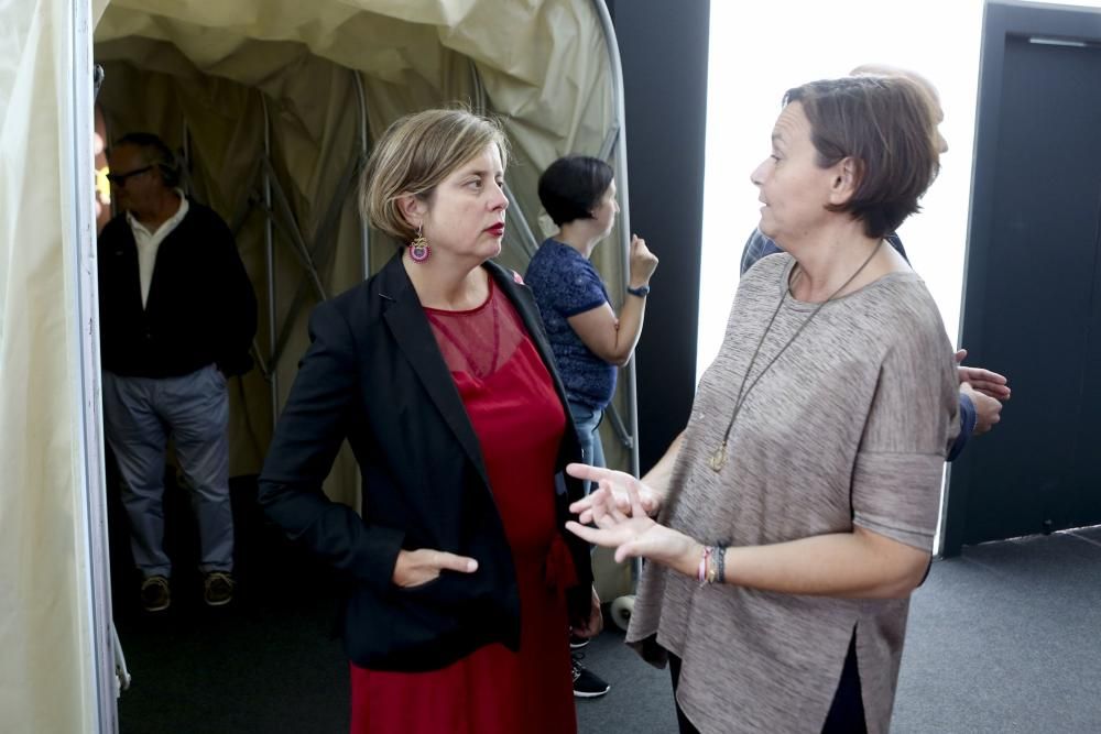 Visita de Ana Taboada, vicealcaldesa de Oviedo, a la Feria de Muestras de Asturias