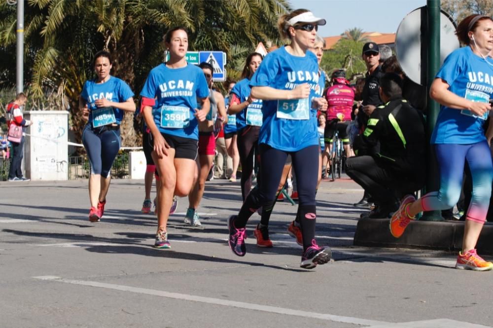 Carrera de la Mujer: Paso por Av. Río Segura