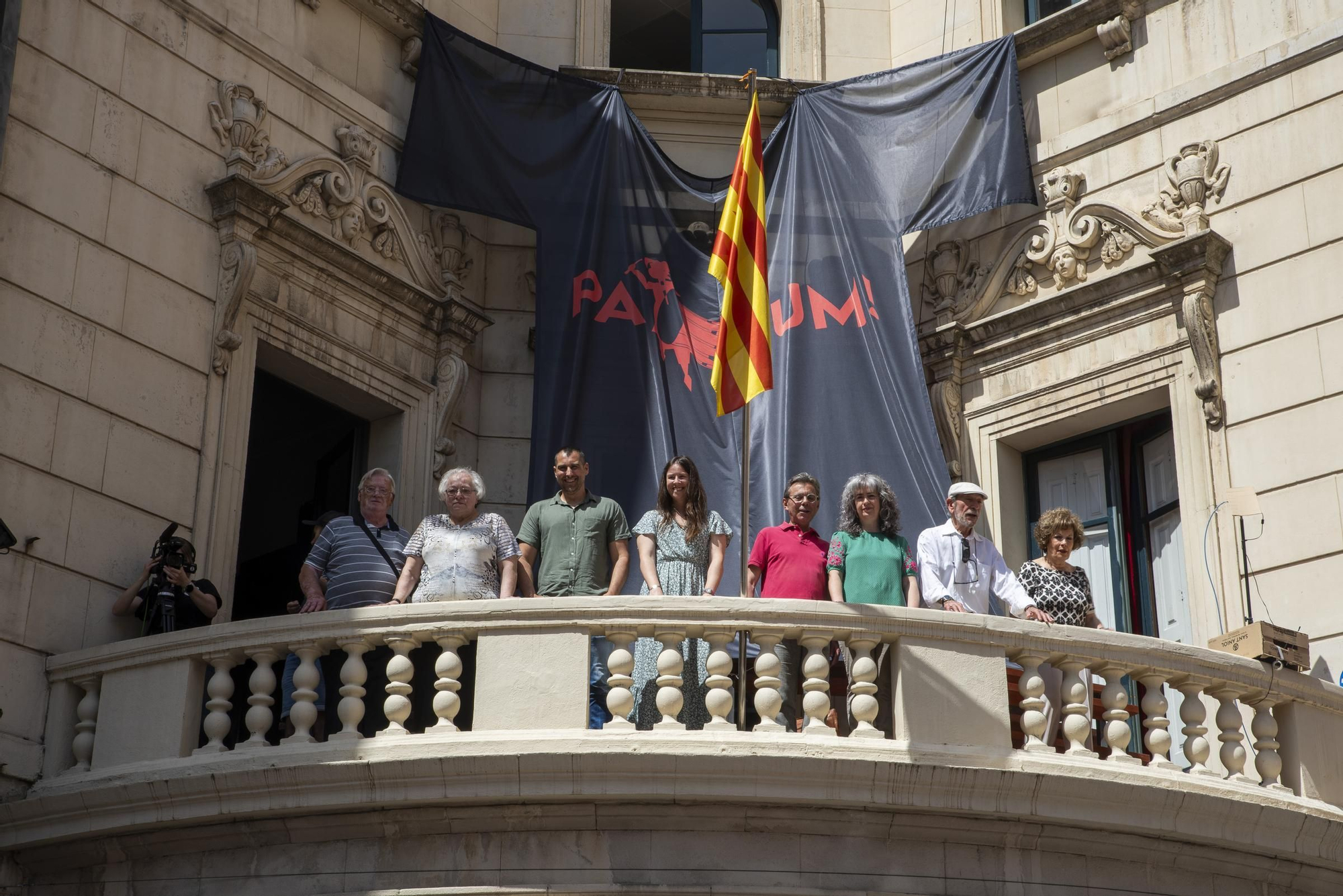 Ple de Patum i cercavila del Tabal a Berga