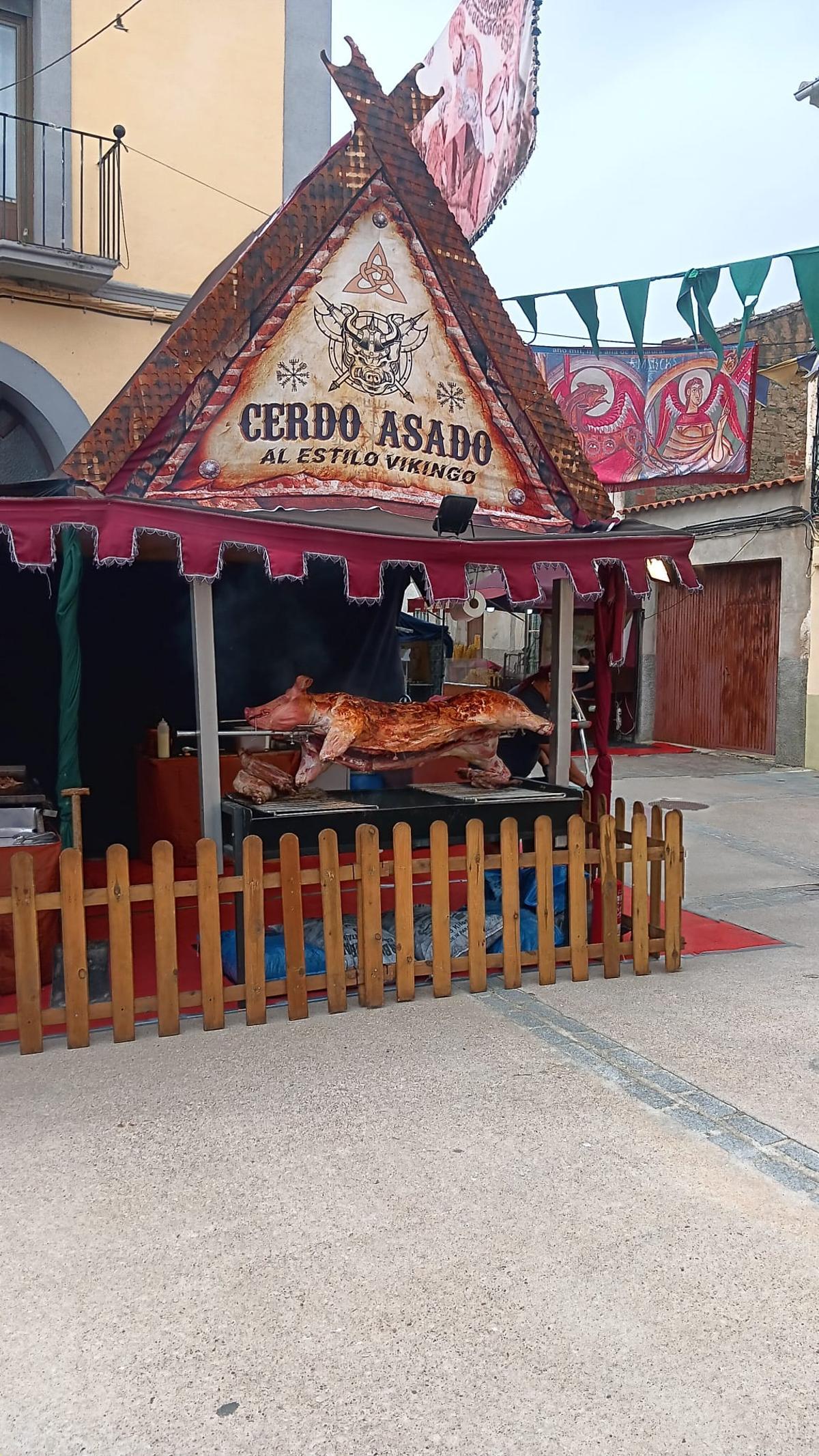 La gastronomía medieval también puede disfrutarse en este fin de semana.