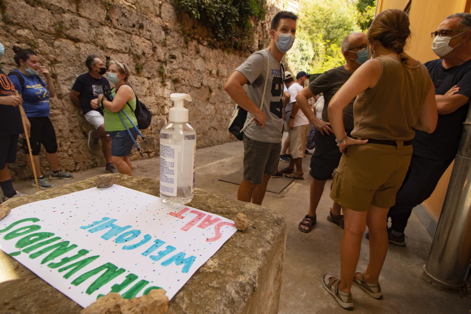 Día de visitas en las excavaciones del Salt en Alcoy