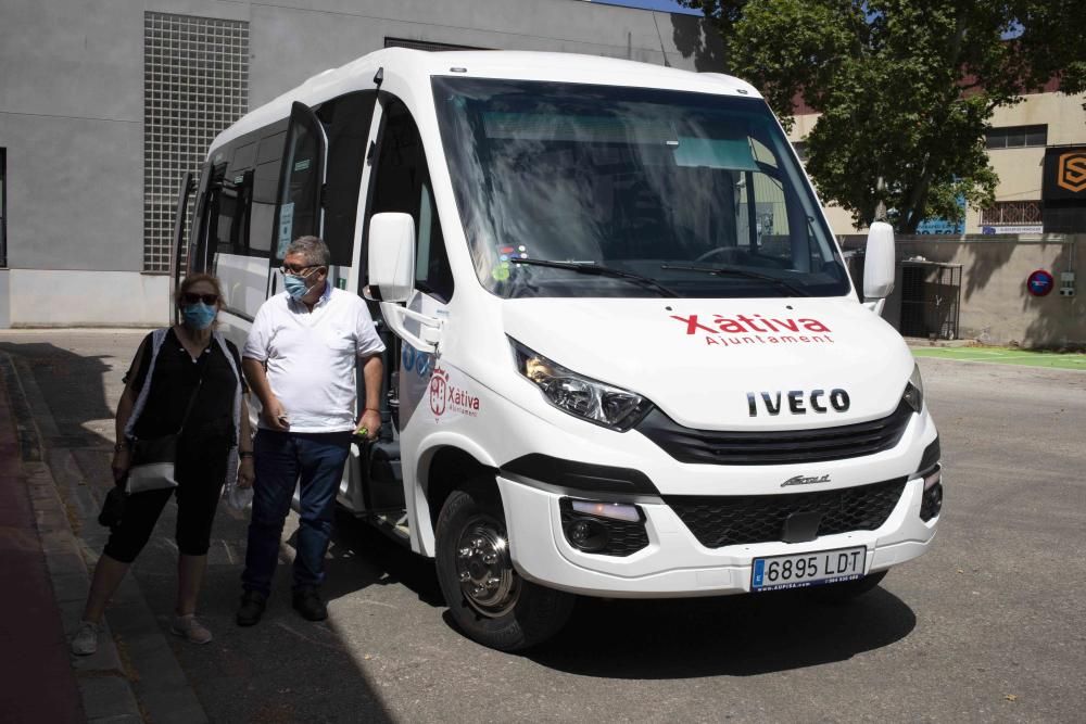 Nuevo bus urbano de Xàtiva