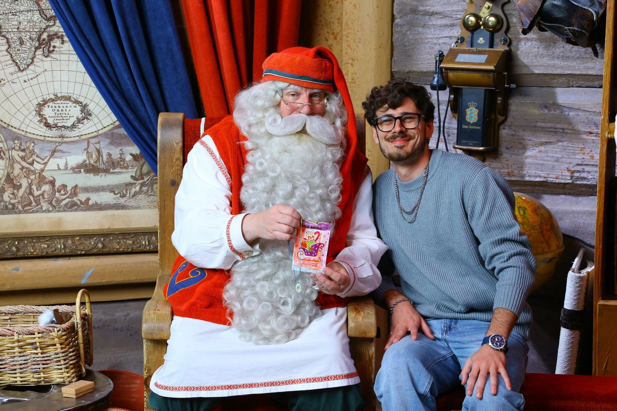 Cumplí mi sueño de conocer a Papá Noel en su residencia oficial